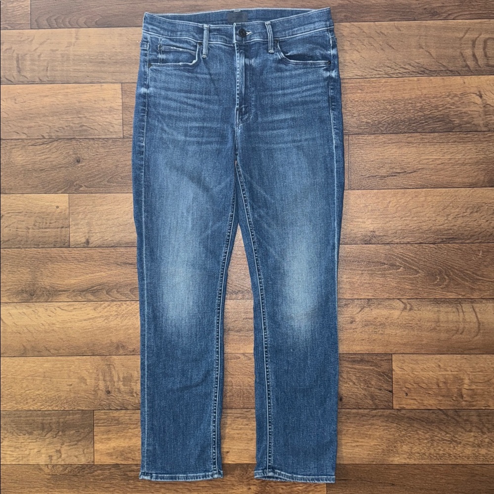 Mother Size 29 The Mid Rise Dazzler Ankle Jeans In Wish On A Star Quiet Luxury